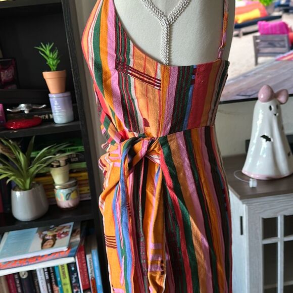 Urban Outfitters Multicolor Striped Midi Dress - Picture 10 of 10